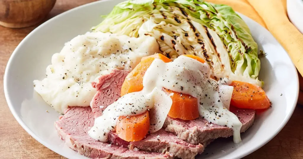 The Perfect White Sauce Recipe for Delicious Corned Beef - Chef Olu