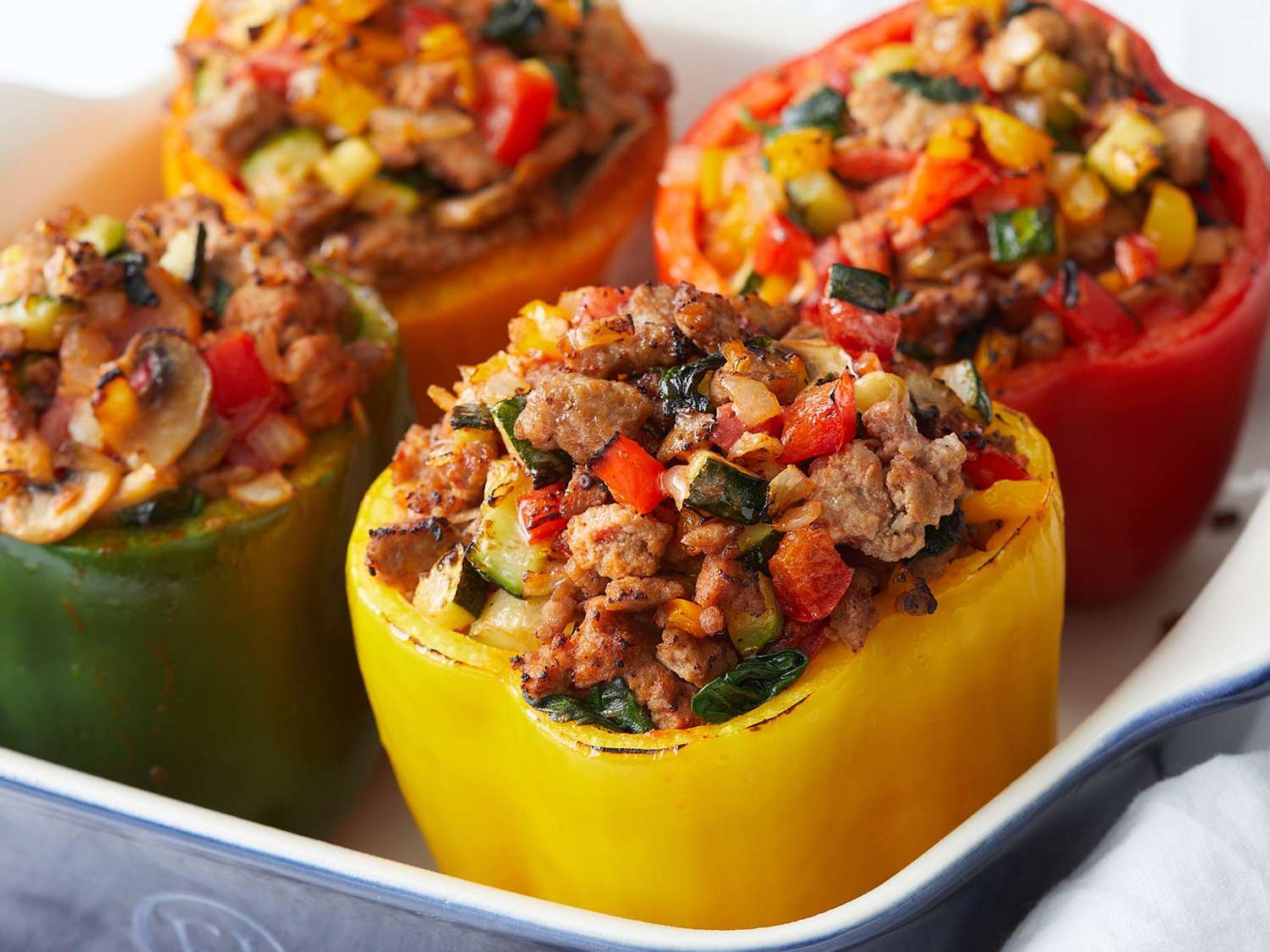 Rushmore CrossFit | Turkey & Spinach Stuffed Peppers