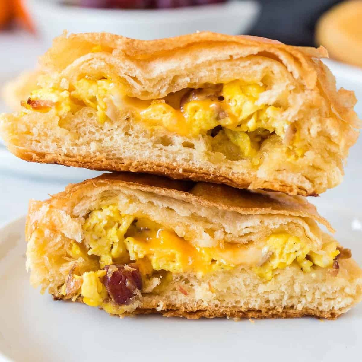 Stuffed Breakfast Biscuits